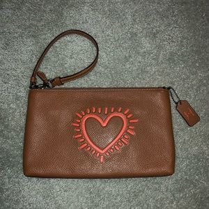 Coach x Keith Haring Wristlet/Clutch